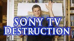 Sony TV Destruction [HD] (Damage Test)