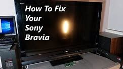 How To Fix A Sony Bravia LCD TV Guide Hint Most Likely Your T-CON Board