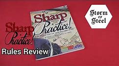 Sharp Practice Rules Review | Storm of Steel Wargaming