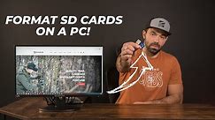 How to Format SD Cards on a PC