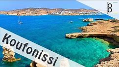 Koufonissi Island Greece 4K | Beach, Swim and Chill