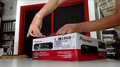 Unboxing PIONEER VSX-S310