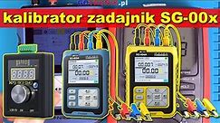 Kalibrator zadajnik SG-002 SG-003a SG004a Fnirsi do automatyki przemysłowej PLC
