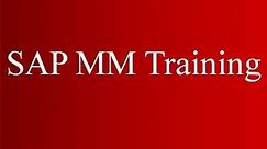 SAP ECC MM Training - Overview of Procurement Processes (Video 2) | SAP MM Material Management