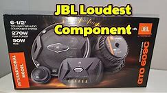 JBL GTO 609c Unboxing and Review