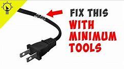 How to Fix a Power Cord Chewed by Your Pet