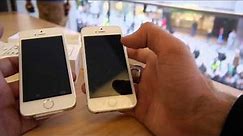 Apple iPhone 5S Unboxing & Comparison