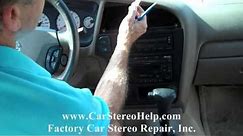 Nissan Pathfinder Bose Radio Removal 2001 - 2004 = Car Stereo HELP