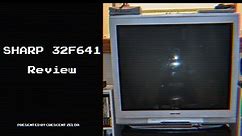 Sharp 32F641 CRT TV Review for Retro Gaming