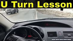 How To Do A U Turn-Beginner Driving Lesson