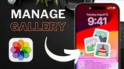 How To Easy Manage Gallery On Iphone !!!