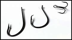 The Three Basic Fishing Hooks and When to Use Them