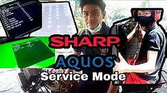 Sharp Aquos 40"Led tv Red Blicking Problem.. How to open Service Mode 😊Richard Tech Vlog
