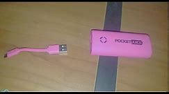 How to Use Pocket Juice Rechargeable Power Bank