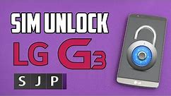 How to Sim Unlock LG G3 - Worldwide