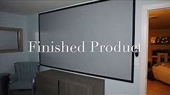 Do it yourself, Projection Screen Painting in 3 Minutes