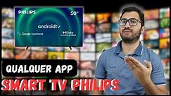 Como instalar qualquer aplicativo na Smart TV Philips (Android TV 10)