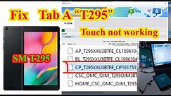 How to fix touch not working on Samsung Tab A, Tab A/T295 | T290 2020 2021