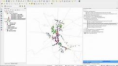 FTTx / FTTH network planning in QGIS free software
