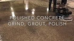 How To: Prep, Grout & Polish Concrete