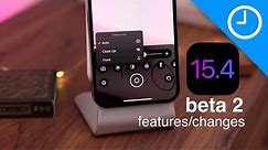iOS 15.4 beta 2 changes and features!