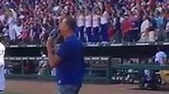 Neal McCoy - Singing God Bless America at the 7th inning...