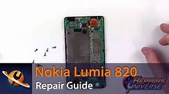 Nokia Lumia 820 Screen Replacement Repair Guide
