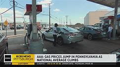 AAA: Gas prices jump in Pennsylvania