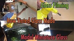 How To Put Film Or Tint On Acrylic Plexiglass.
