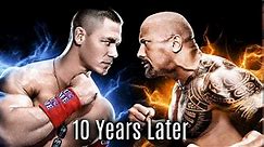 The Rock vs John Cena: Once in a Lifetime - 10 Years Later
