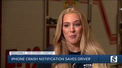 iPhone notification helps first responders locate crash scene in Maury County