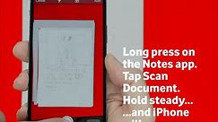 iPhone 12 Pro tip 11 | Scan a document with the Notes app | Vodafone UK