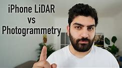 iPhone LIDAR vs PC Photogrammetry