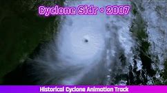 The Track Animation Of Cyclone Sidr (2007)
