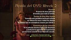 Shrek 2 DVD menú