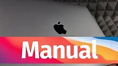 MacBook Pro M1 Basics - Mac Beginner's Guide - New to Mac Manual - MacBook Pro Manual
