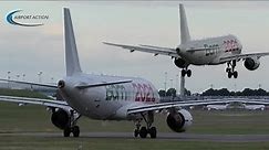 8 Up Close - Planes Landing and Taking off Birmingham Airport