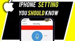 iPhone Setting That Shows You if An App is Spying on You
