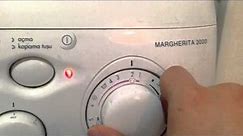 Ariston margherita washing machine delay start
