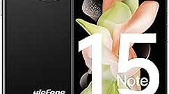 Ulefone 3G Unlocked Smartphones, Note 15 Android 12, Dual Sim Unlocked Cell Phones, Dual Rear Camera, Triple Card Slots, 6.22" Full-Screen Phones, 4000mAh, Face Unlock, US Version - Black