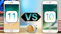 iOS 11 Beta 1 vs 10.3.2 Speed Test ALL iPhones! Is iOS 11 Slower?