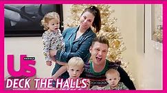 Nick Carter & Lauren Carter Show Off Their Christmas Decorations W/ Their Kids | Deck The Halls