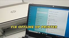 How to Fix Offline HP Printer on Windows Computer