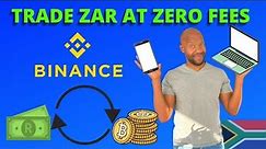 BINANCE CONVERT | TRADE SOUTH AFRICAN RAND (ZAR) AT ZERO FEES | 0 TRANSACTION FEES ON CONVERSIONS