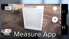 Using Apple's Measure App