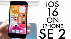 iOS 16 On iPhone SE (2020)! (Review)