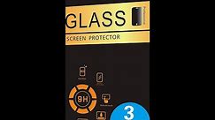 Unboxing and Installing Ailun Tempered Glass Screen Protector for Iphone 6S Plus