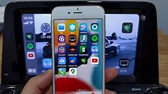 iPhone 6s Xem Youtube trên Carplay, Ghi âm cuộc gọi dùng làm máy phụ.