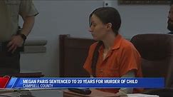 Woman sentenced to 20 years in prison for murder of 3-year-old in Campbell Co.
