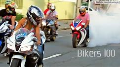 BIKERS #100 - Best of Superbikes Sounds, Wheelie and Burnout Ultimate Compilation